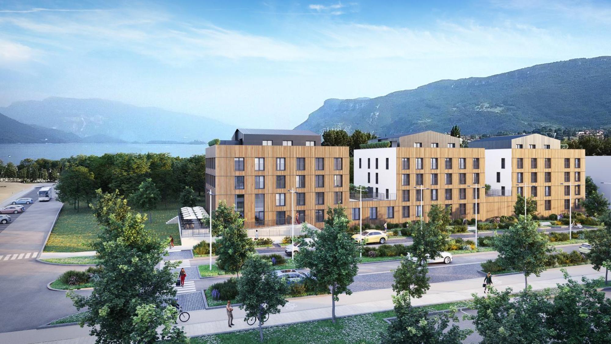 Kosy Appart'Hotels - Residence Du Lac 艾克斯莱班 外观 照片