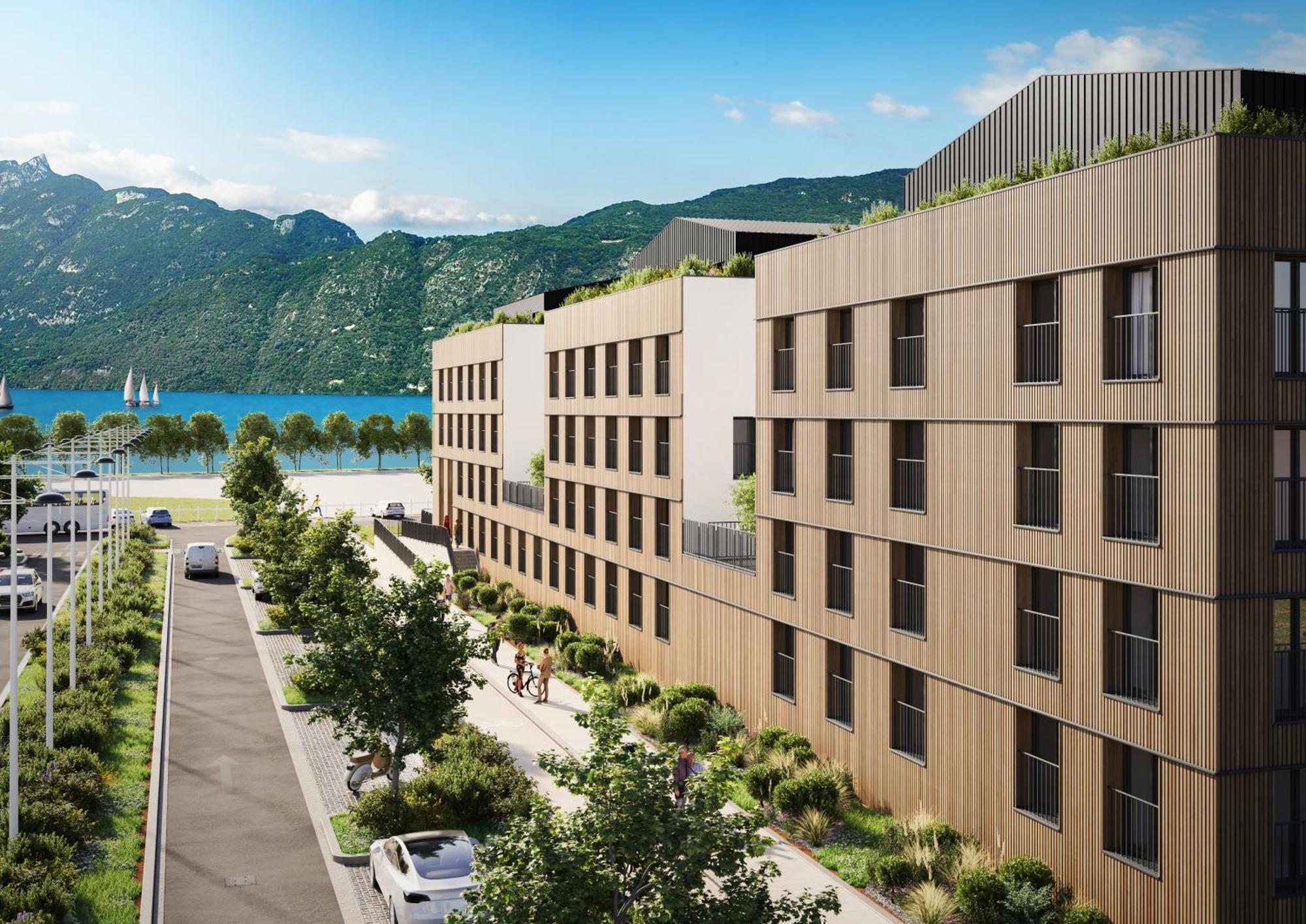 Kosy Appart'Hotels - Residence Du Lac 艾克斯莱班 外观 照片